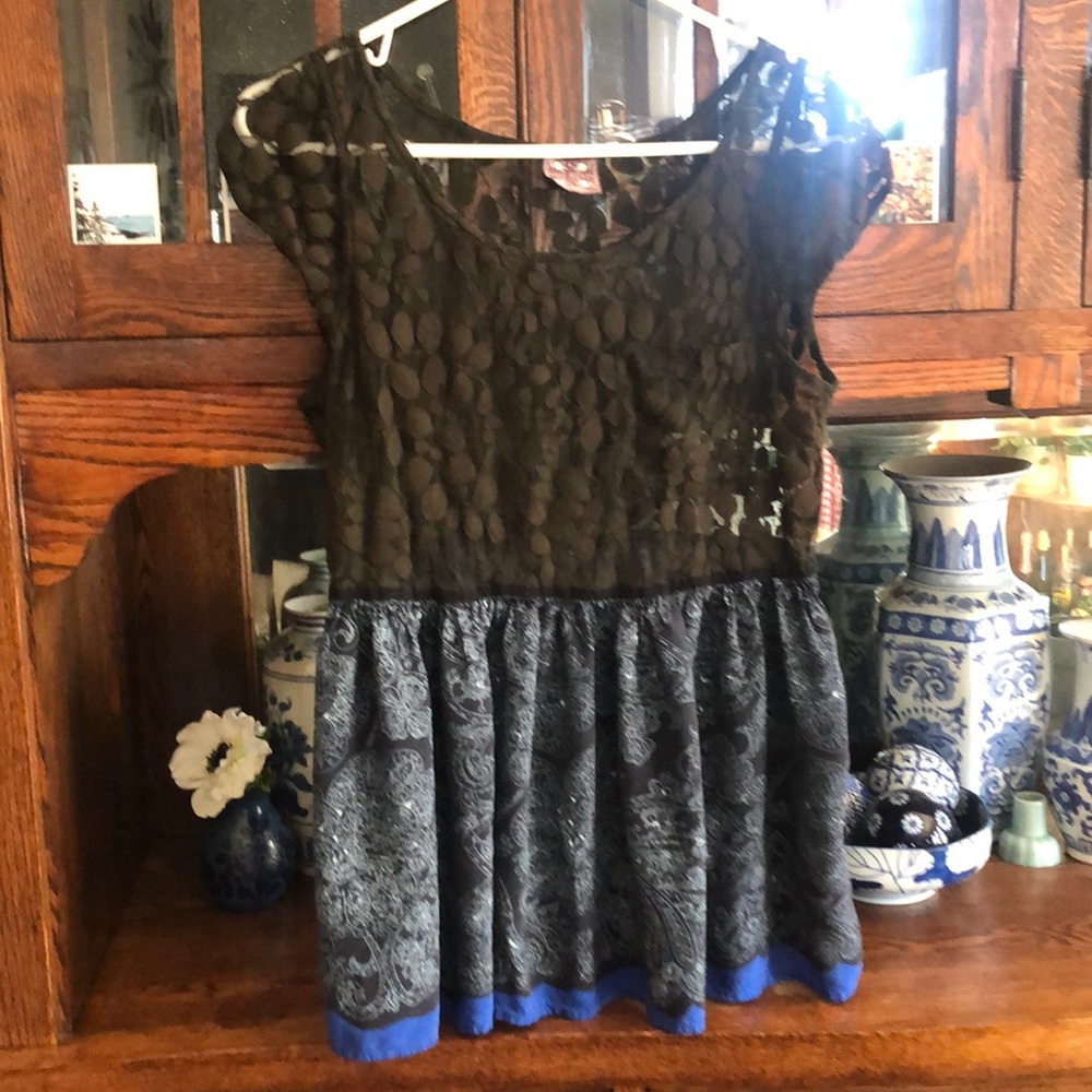 Free people lace tee